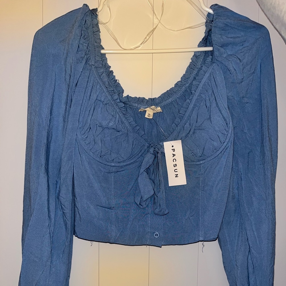 Blue, size XS, brand new, from Pacsun!